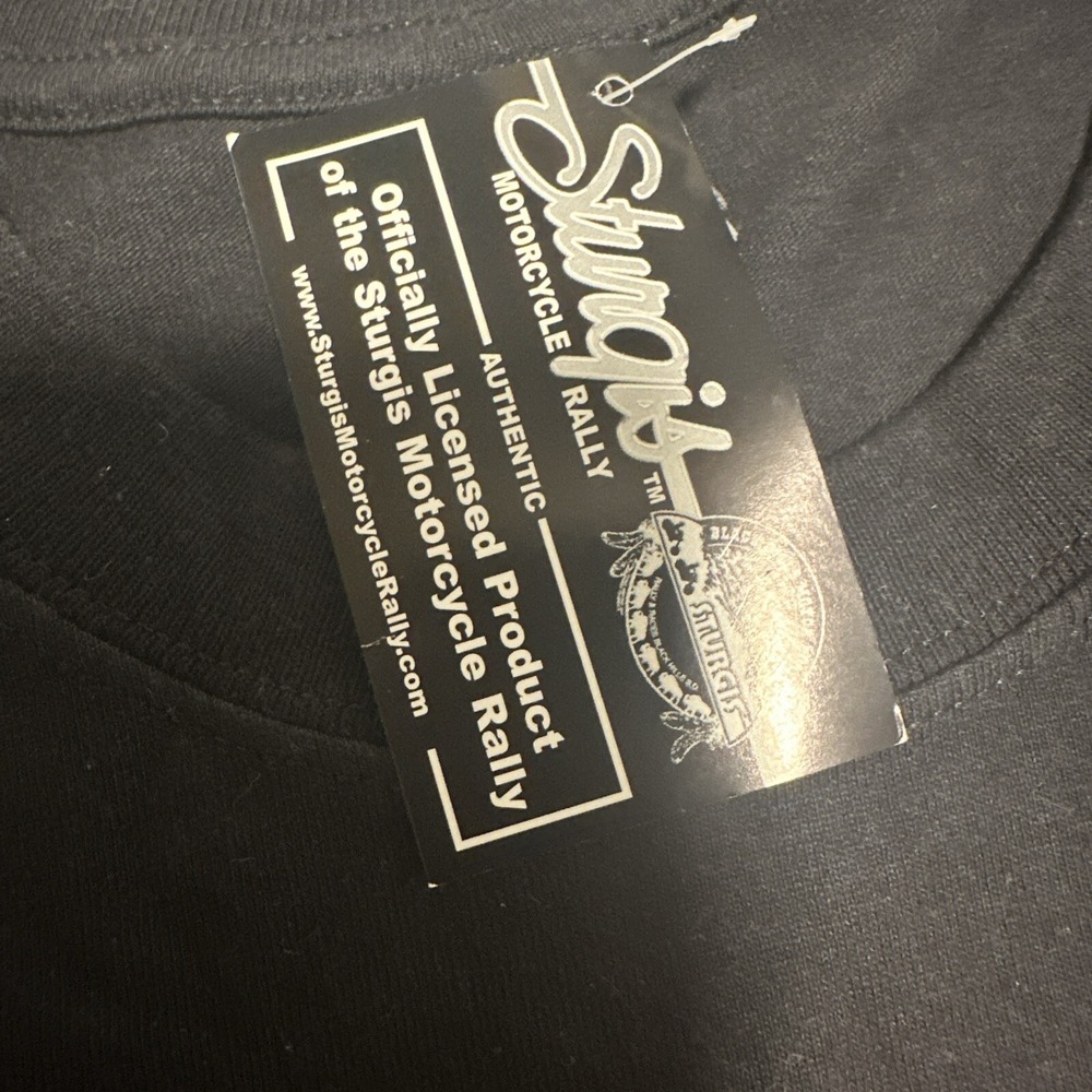 Zing Sturgis Motorcycle Rally 2010 Long Sleeve Shirt With Tags Size Medium - Picture 4 of 8